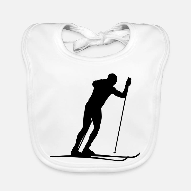 Ski de fond Bavoir bio Bébé