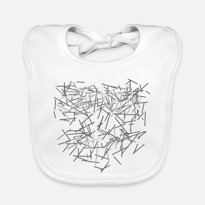 abstrait Bavoir bio Bébé