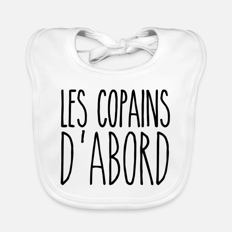 Les copains d'abord Bavoir bio Bébé