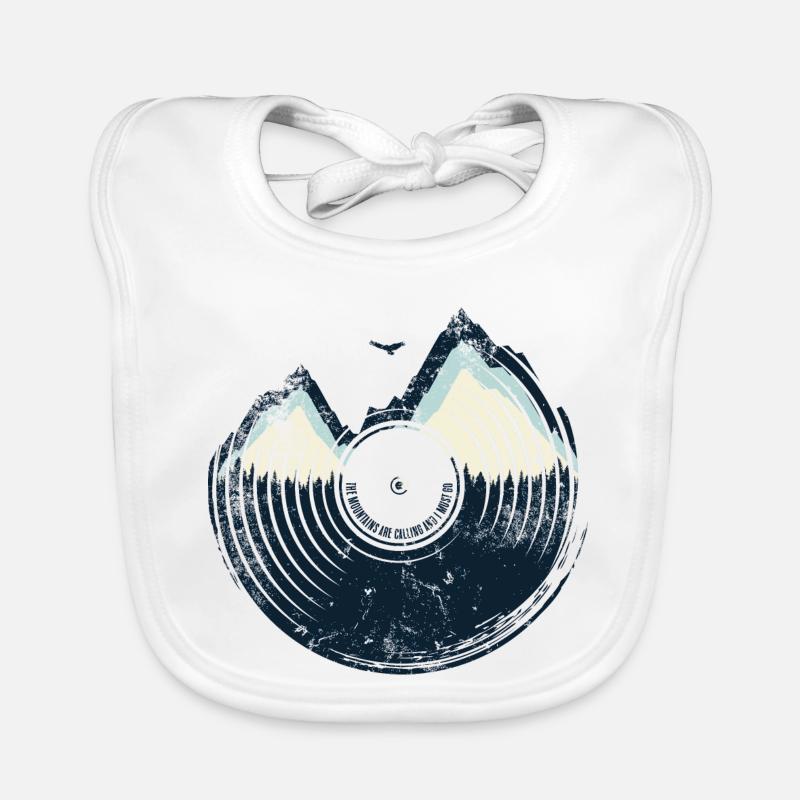 Echo Ridge Mountain Vinyl Baby Bio-Lätzchen