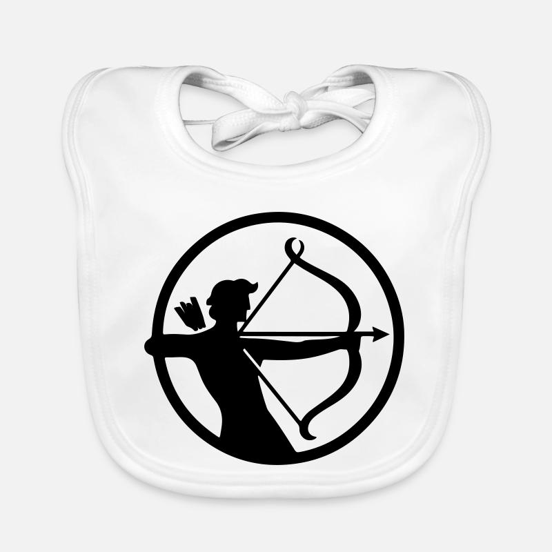 Sagittarius Organic Baby Bibs