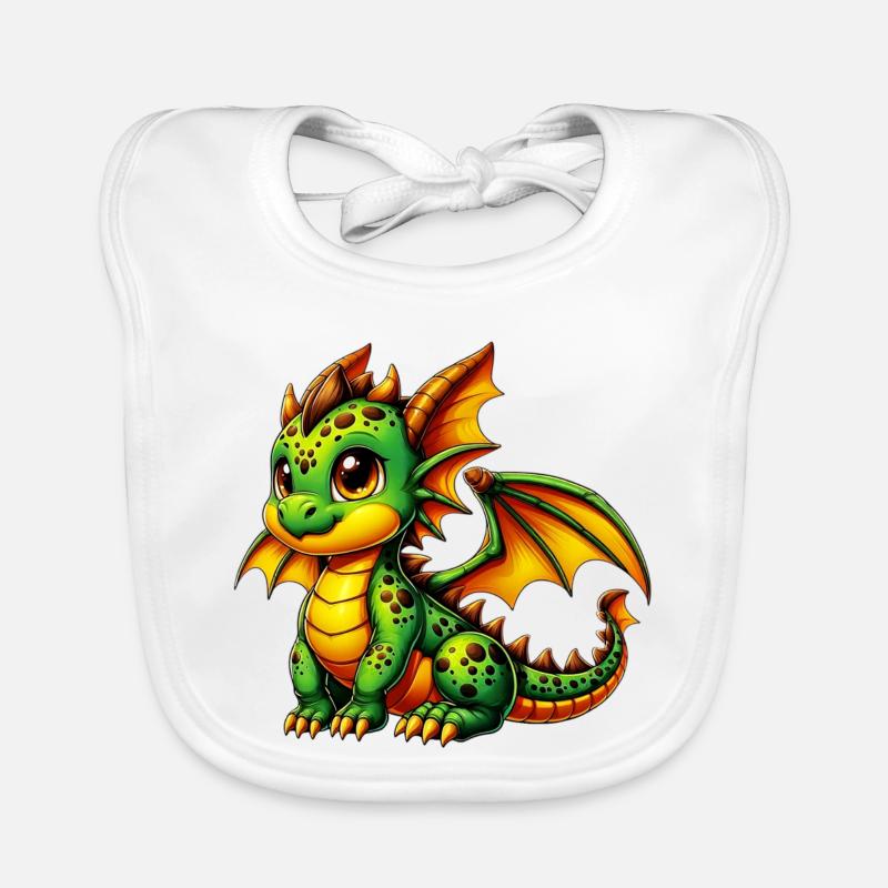 Dragon Organic Baby Bibs