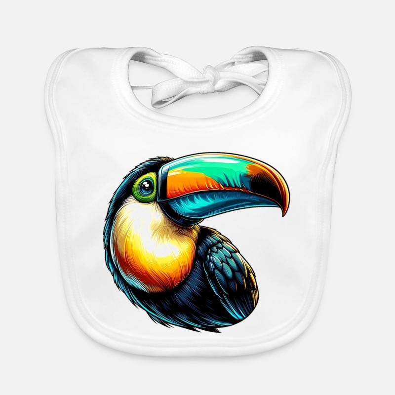 Toucan Bavoir bio Bébé