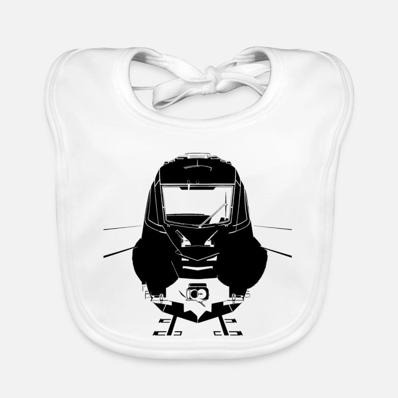 Chemin de fer Bavoir bio Bébé