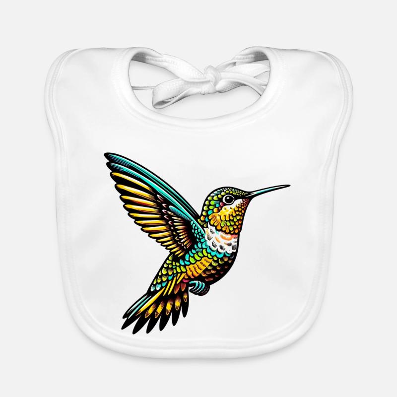 Hummingbird Organic Baby Bibs