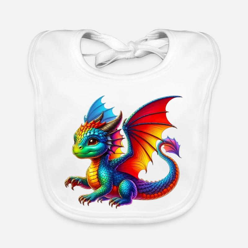 Dragon Organic Baby Bibs