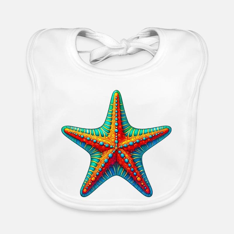 Starfish Organic Baby Bibs