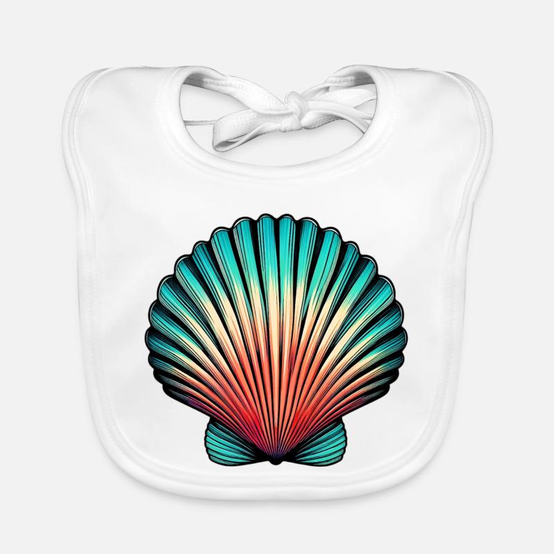 Coquille Bavoir bio Bébé