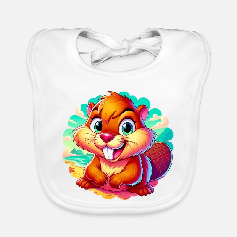 Castor Bavoir bio Bébé