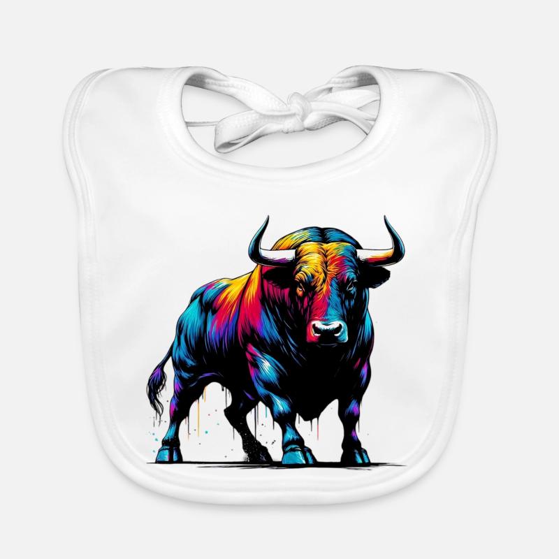 Stier Baby Bio-Lätzchen