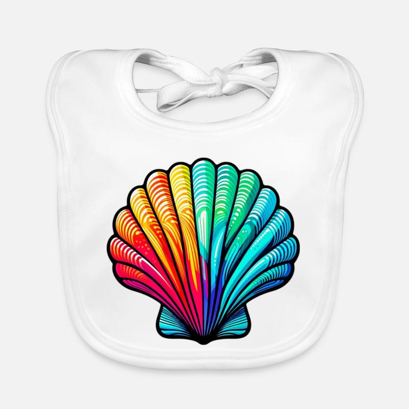Shell Organic Baby Bibs