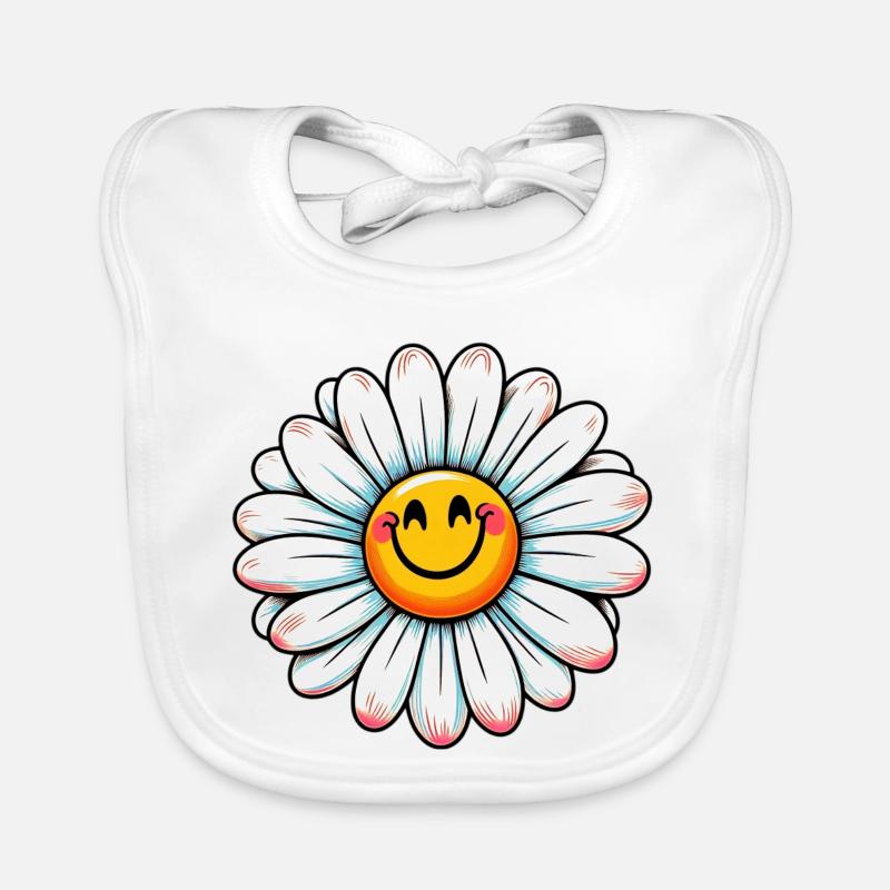 Daisy Organic Baby Bibs