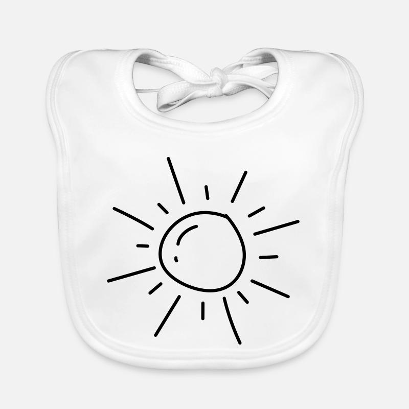 UNE Soleil Bavoir bio Bébé