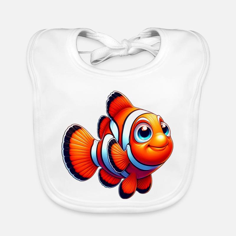 Clownfisch Baby Bio-Lätzchen