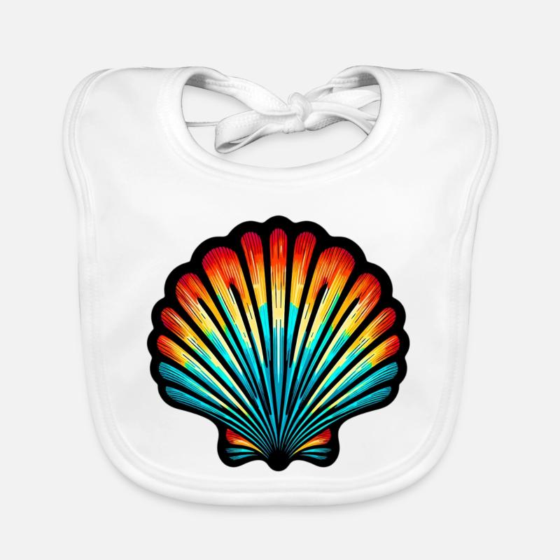 Coquille Bavoir bio Bébé