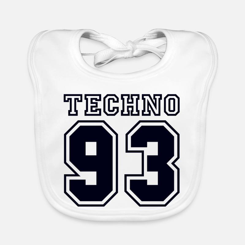 TECHNO 93 Bavoir bio Bébé