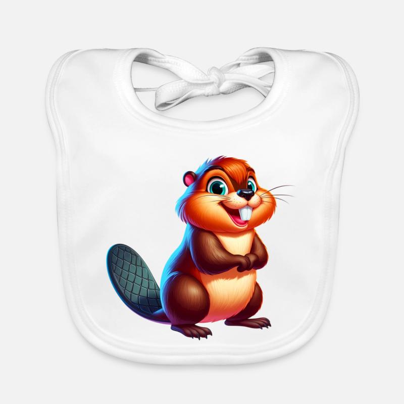 Beaver Organic Baby Bibs