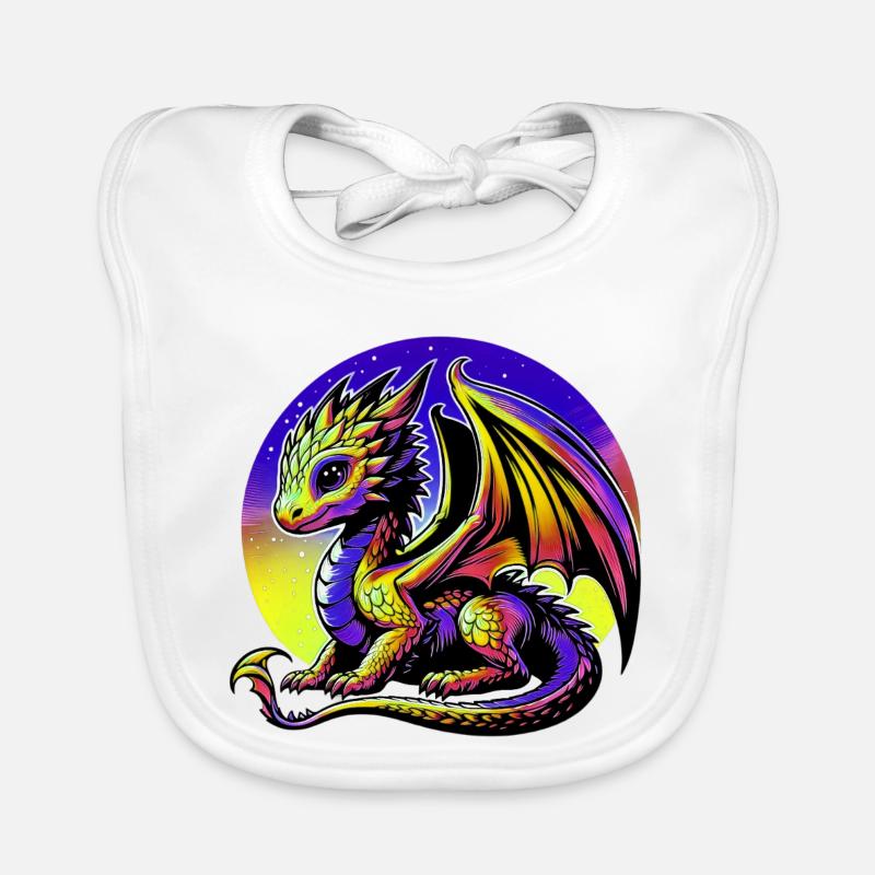Dragon Bavoir bio Bébé