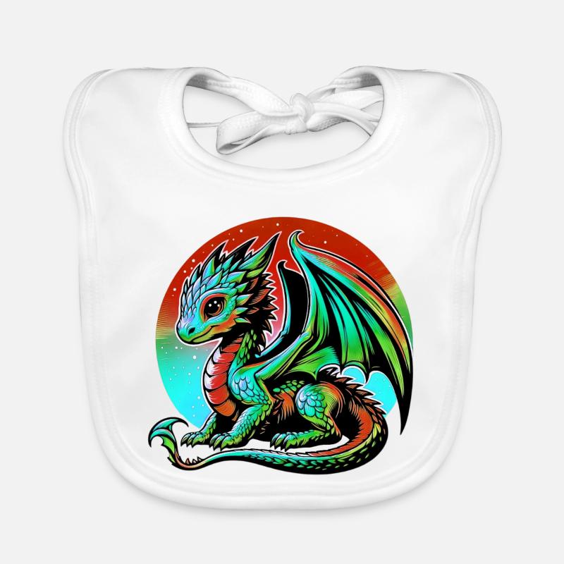 Dragon Bavoir bio Bébé