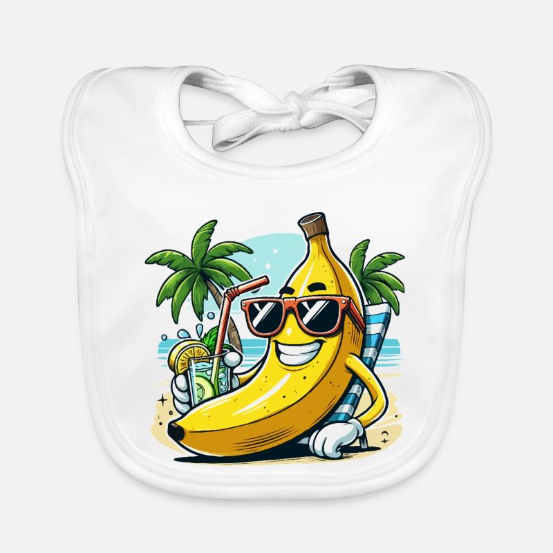 Banane détendue Bavoir bio Bébé