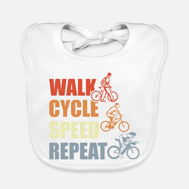 Routine cycliste Bavoir bio Bébé