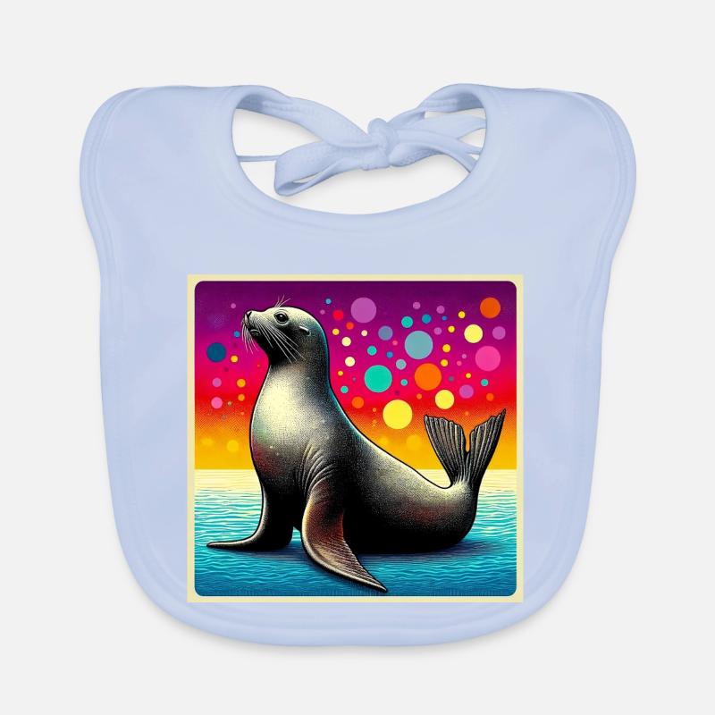 seal Organic Baby Bibs