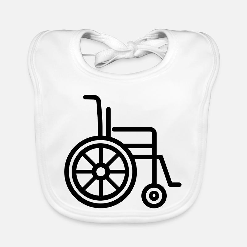 fauteuil roulant Bavoir bio Bébé