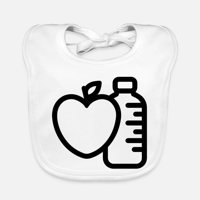 Mode de Vie Sain Bavoir bio Bébé