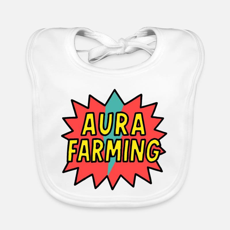 Aura Farming  Organic Baby Bibs