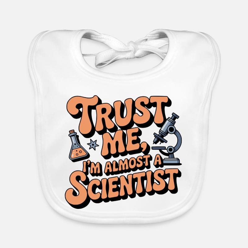 humour scientifique Bavoir bio Bébé
