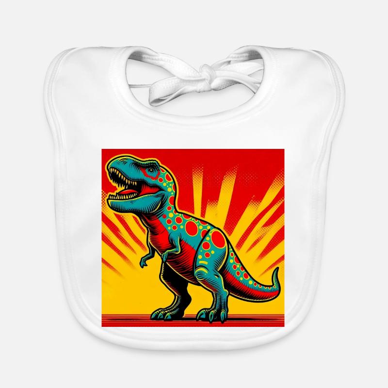 Dinosaurier Baby Bio-Lätzchen