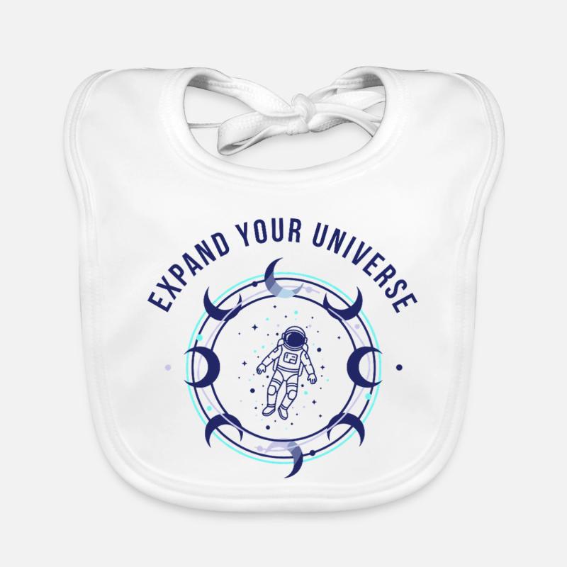 Kosmische Weite Baby Bio-Lätzchen