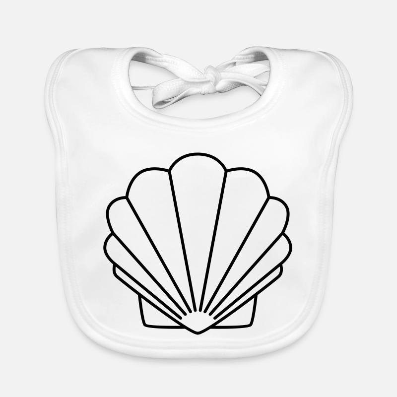 Shell Organic Baby Bibs