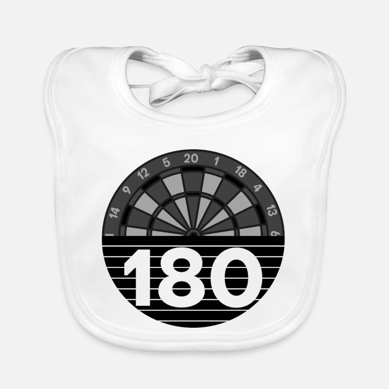 Dartscheibe Baby Bio-Lätzchen