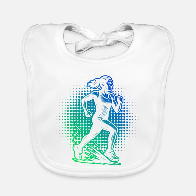 Conception compacte pour la course automobile Bavoir bio Bébé