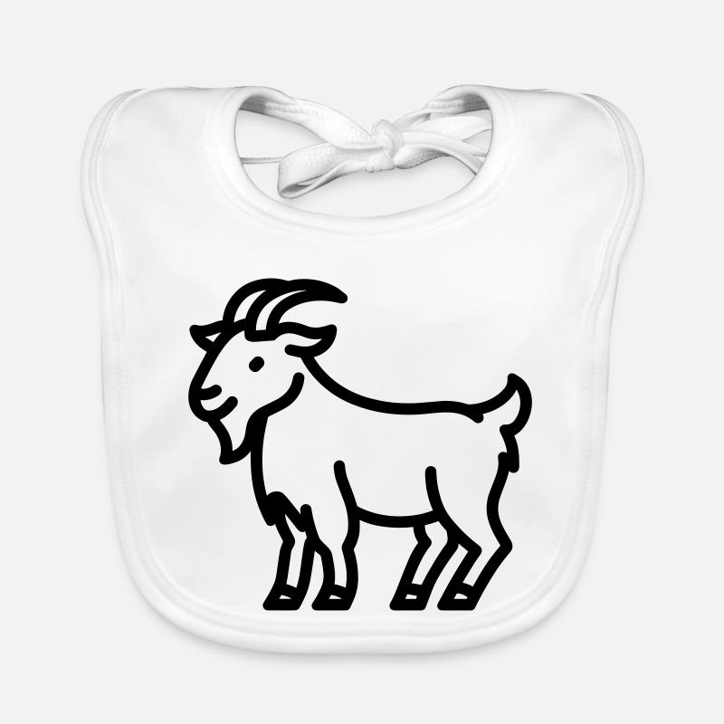 chèvre Bavoir bio Bébé