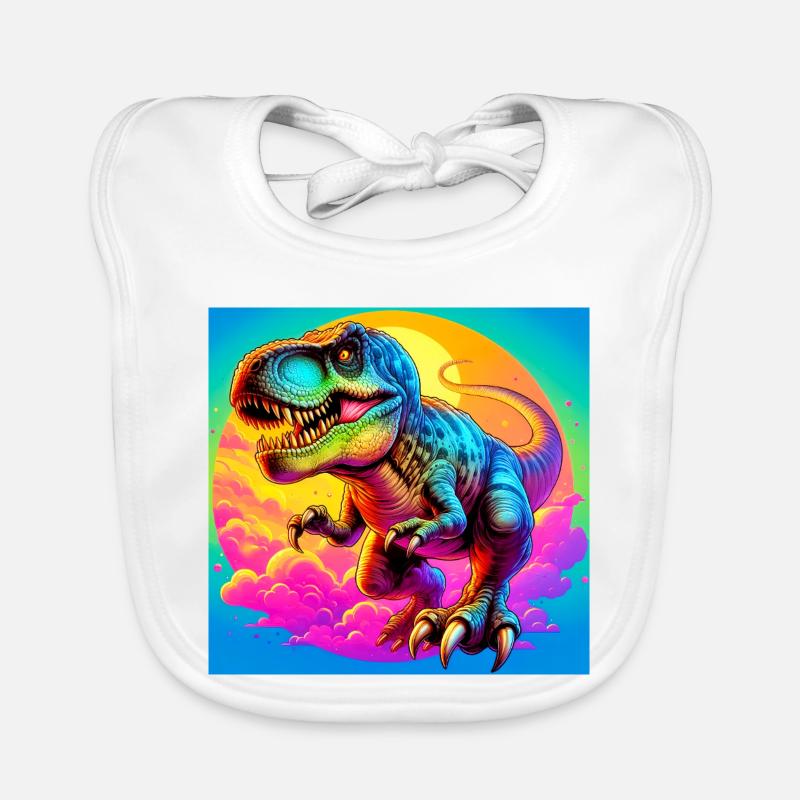 dinosaur Organic Baby Bibs