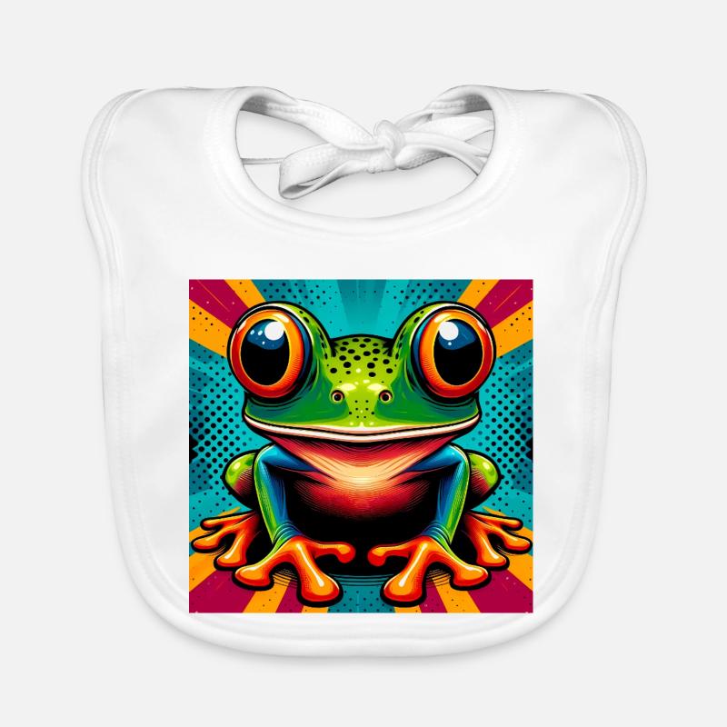 frog Organic Baby Bibs