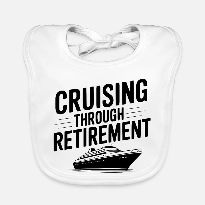 Cruising Through Retirement Organic Baby Bibs