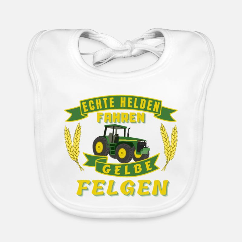 Echte Helden Baby Bio-Lätzchen