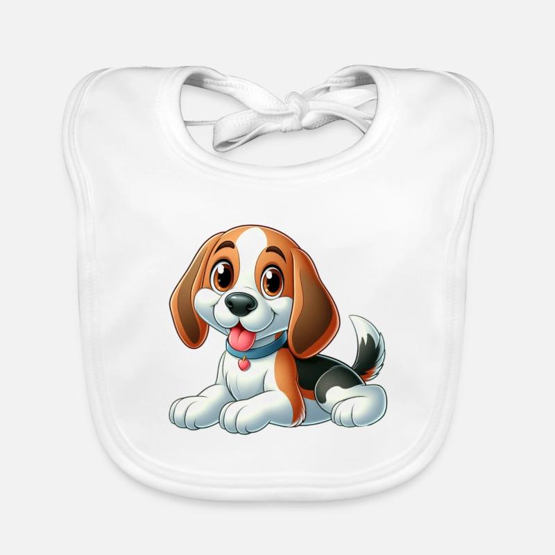 Beagle 3 Baby Bio-Lätzchen