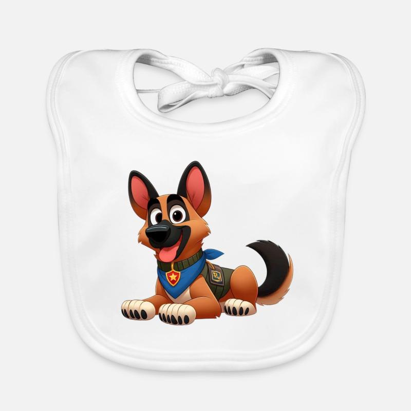 Malinois 14 Baby Bio-Lätzchen