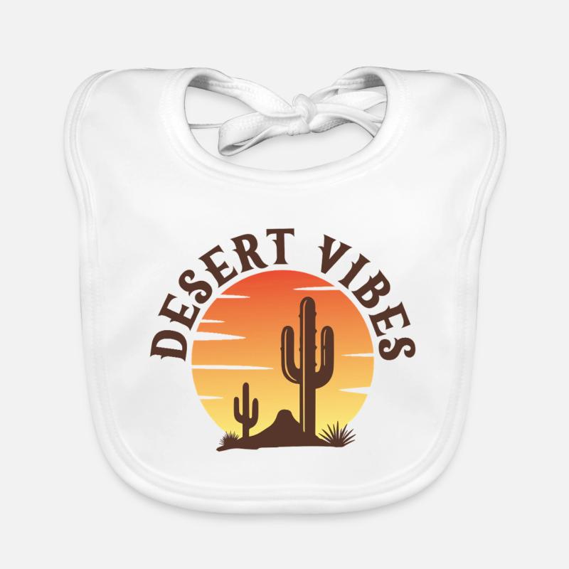 Desert Vibes Organic Baby Bibs
