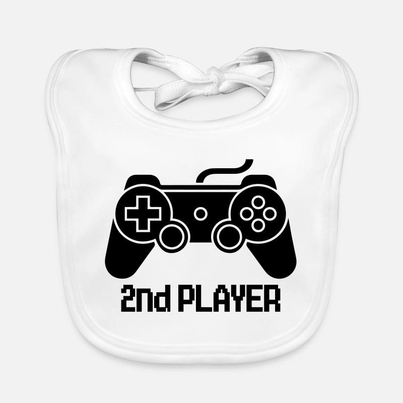 Second Player Game Bavoir bio Bébé