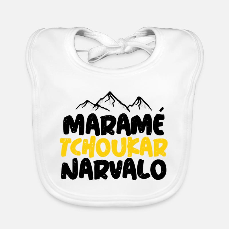 Maramé Tchoukar Narvalo Bavoir bio Bébé