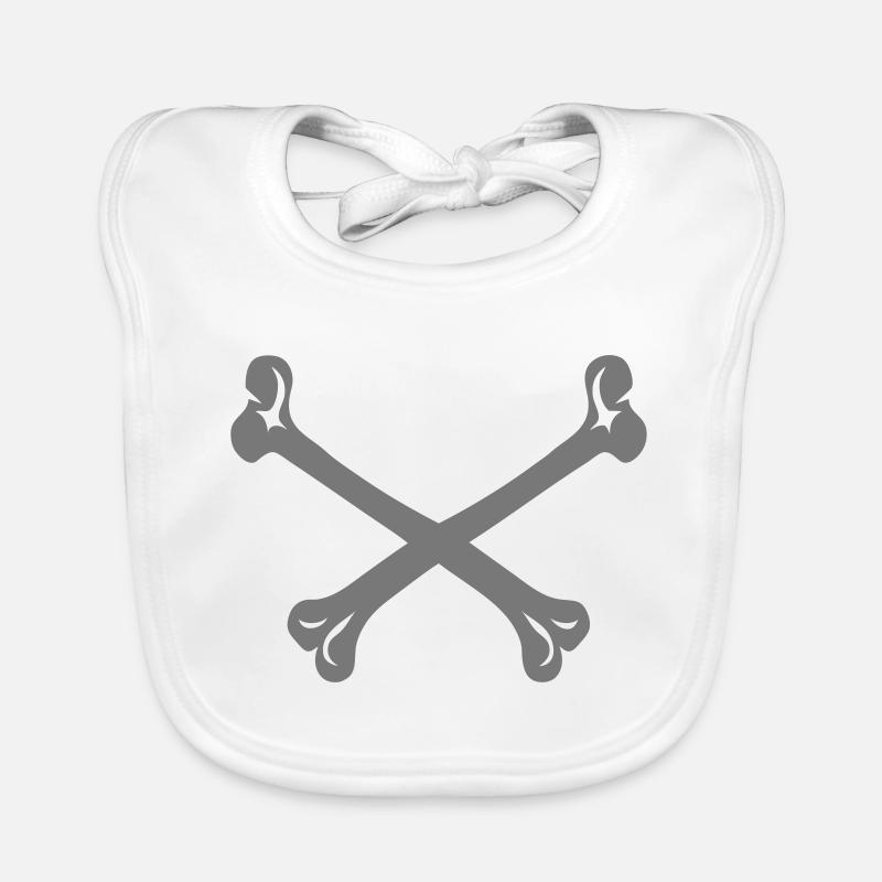 skeletal bone Organic Baby Bibs