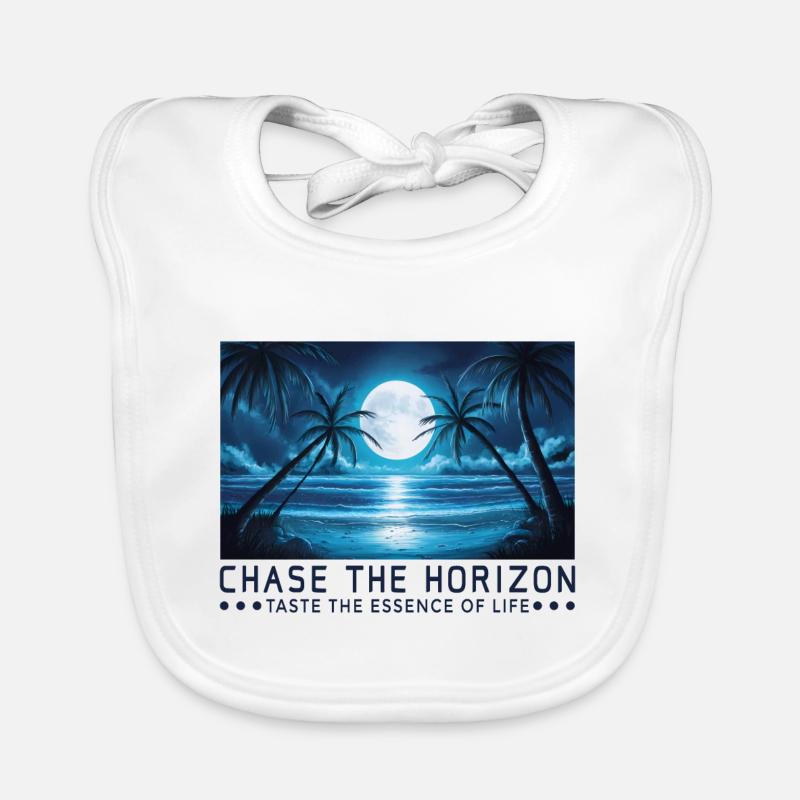 À la poursuite de l’horizon Dicton Dicton Devise Bavoir bio Bébé