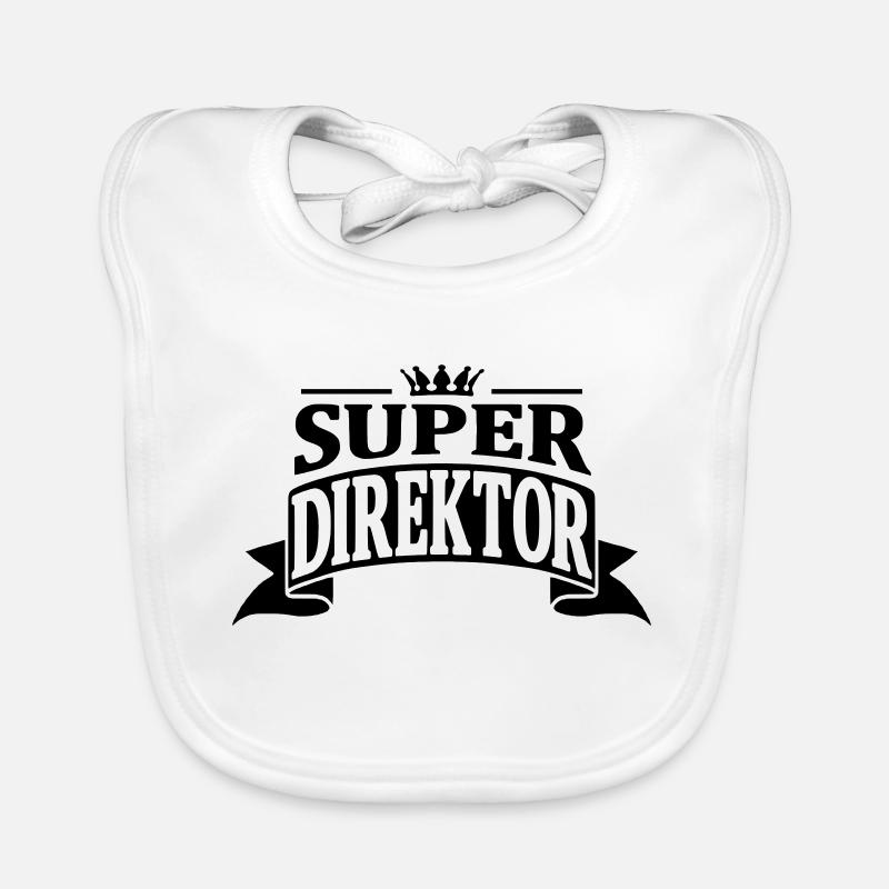 super direktor Baby Bio-Lätzchen