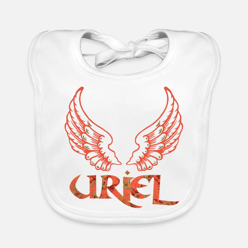 erzengel uriel e 213 Baby Bio-Lätzchen