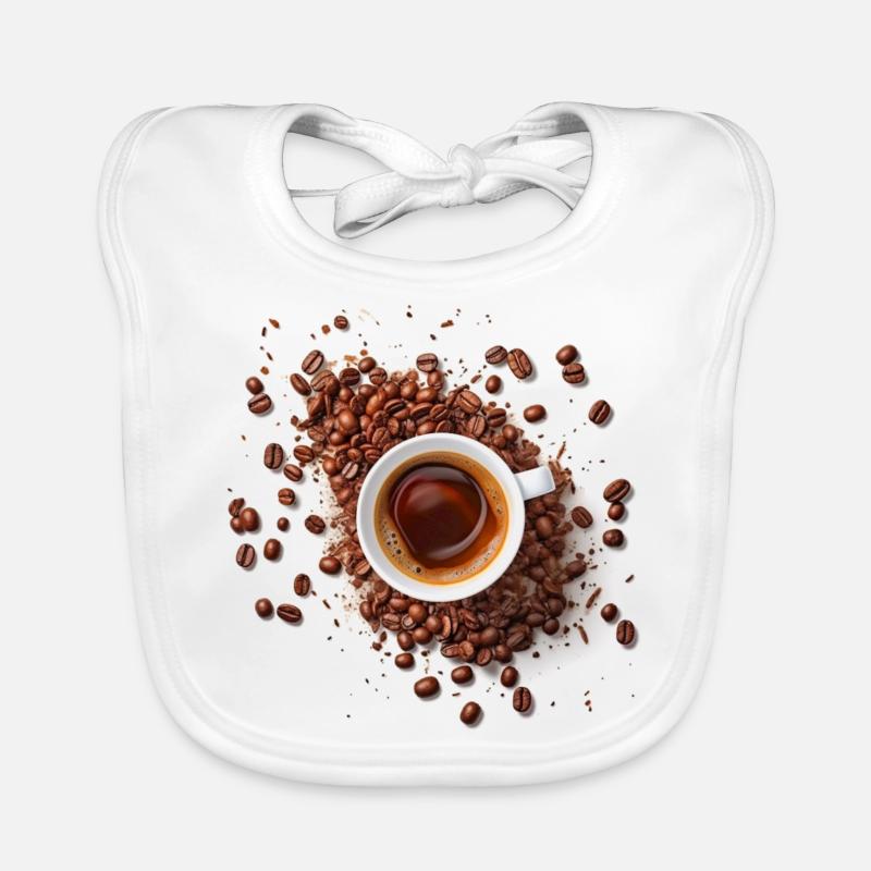 Morgenkaffee Baby Bio-Lätzchen
